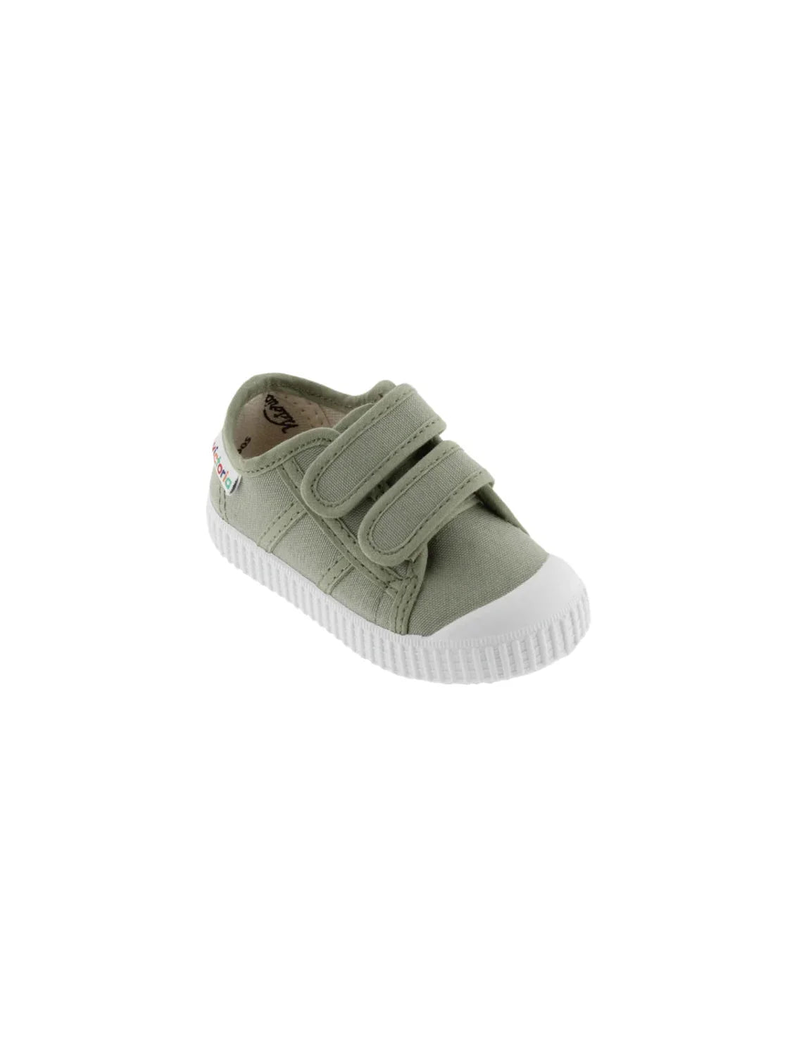 Zapatilla Victoria 1915 Tiras Lona Verde | Bicos de Fío