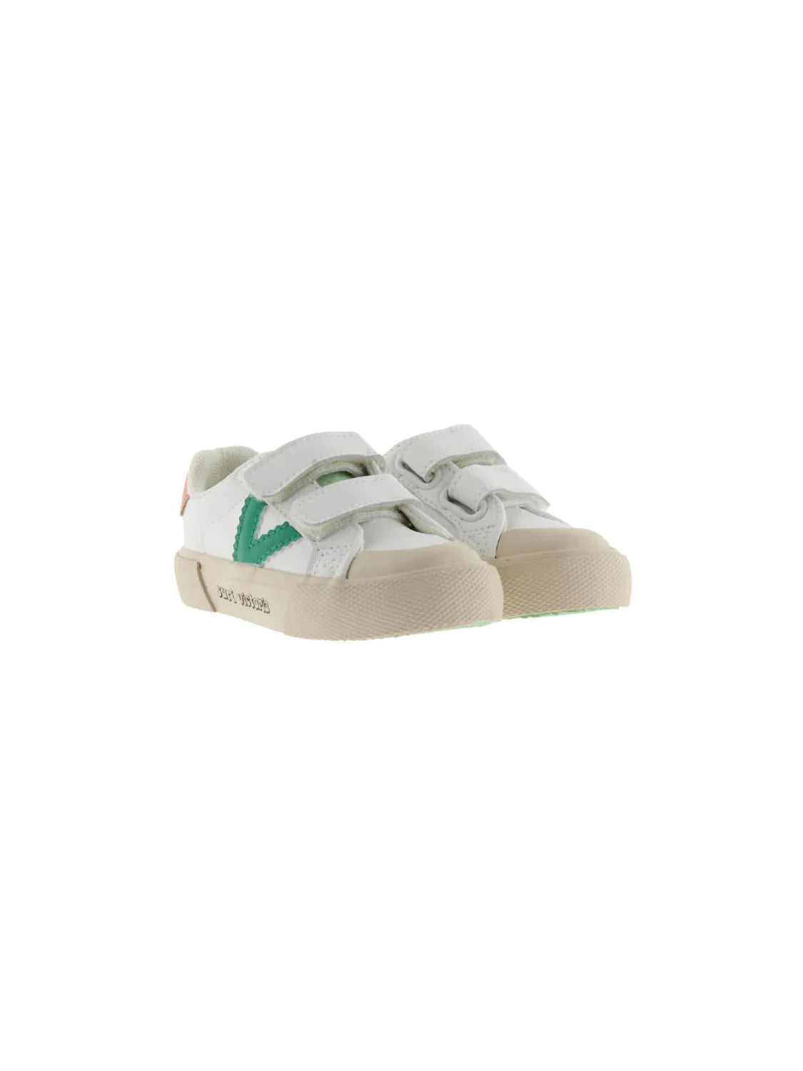 Zapatilla Victoria Tribu Basket Blanco-Verde | Bicos de Fío