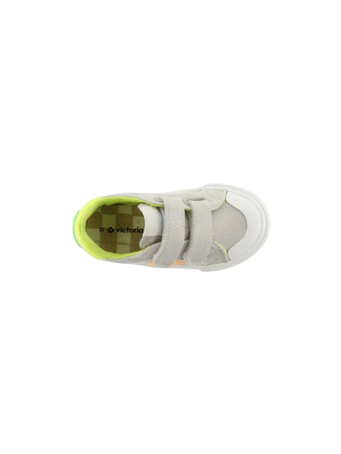 Zapatilla Victoria Tribu Tiras Lona Neón Beige | Bicos de Fío