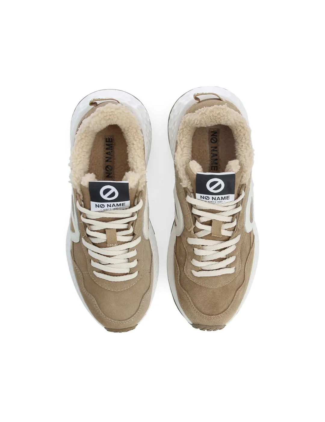 Zapatilla NO NAME Carter Jogger Beige | Bicos de Fío