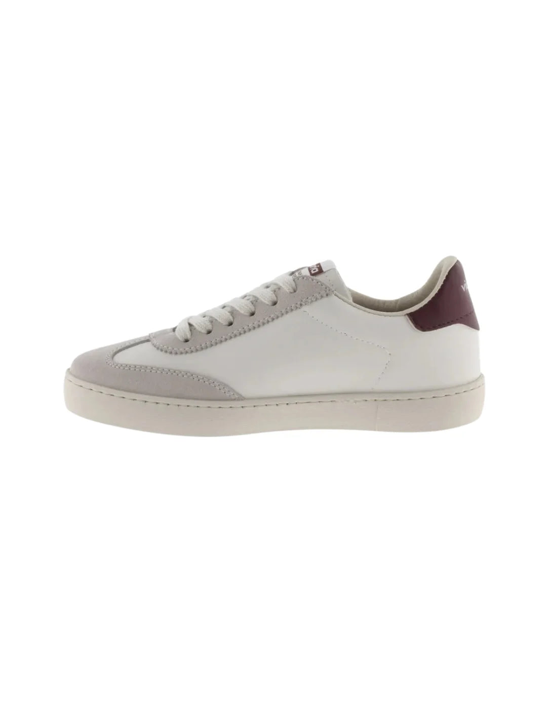 Zapatilla Victoria Berlin Blanco-Granate | Bicos de Fío