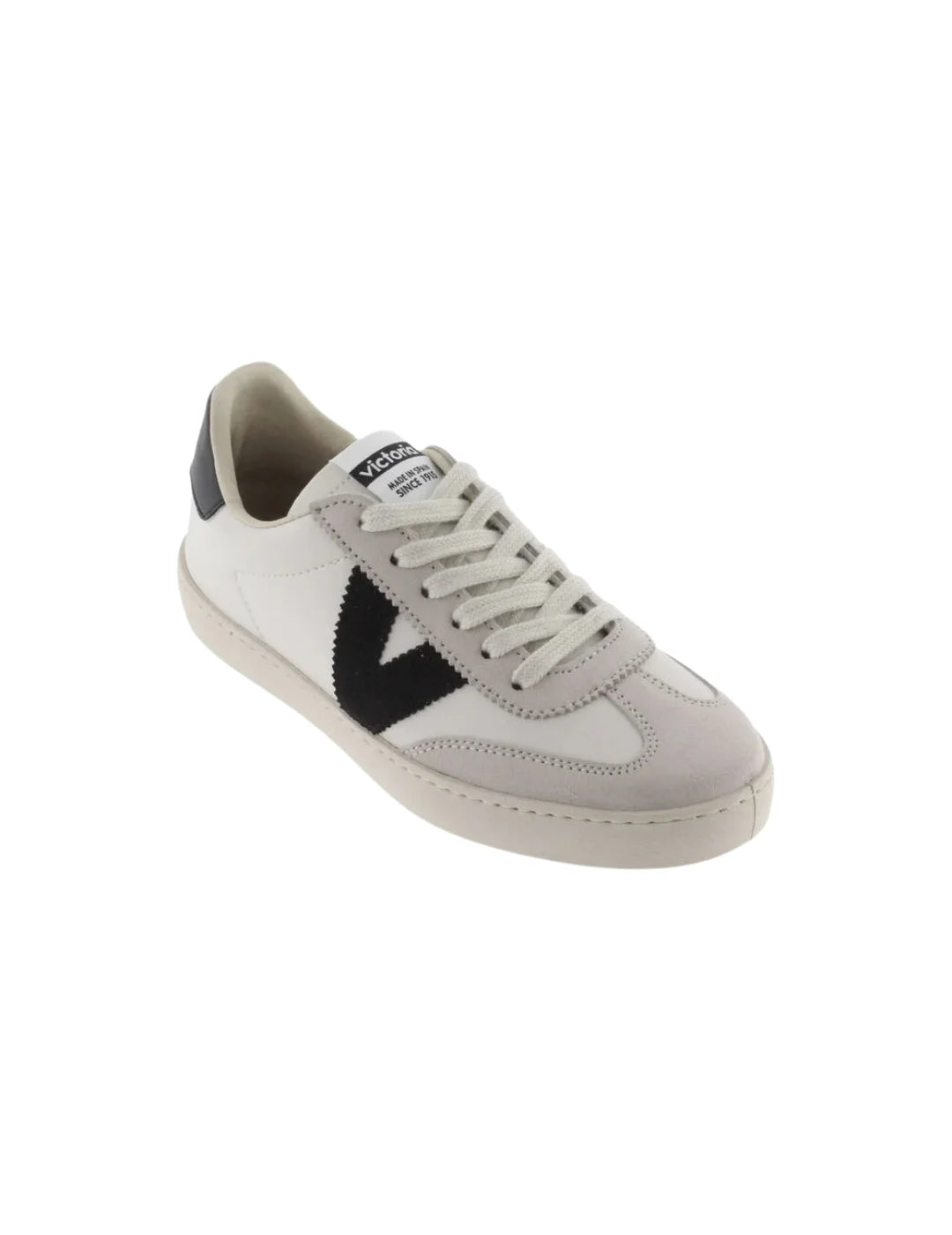 Zapatilla Victoria Berlin Blanco-Negro | Bicos de Fío