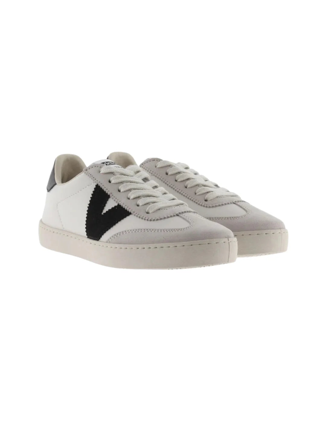 Zapatilla Victoria Berlin Blanco-Negro | Bicos de Fío