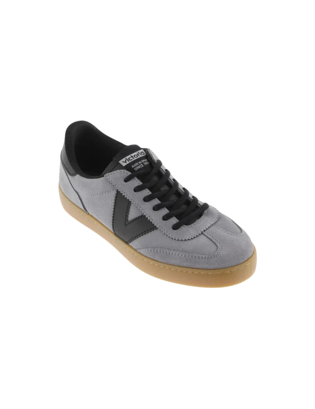 Zapatilla Victoria Berlin Serraje Gris | Bicos de Fío