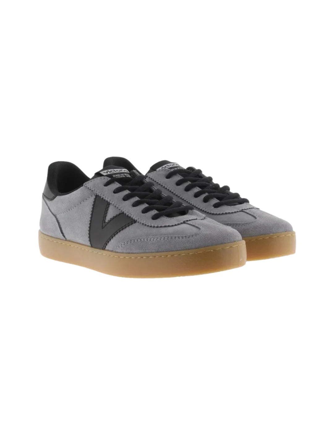Zapatilla Victoria Berlin Serraje Gris | Bicos de Fío