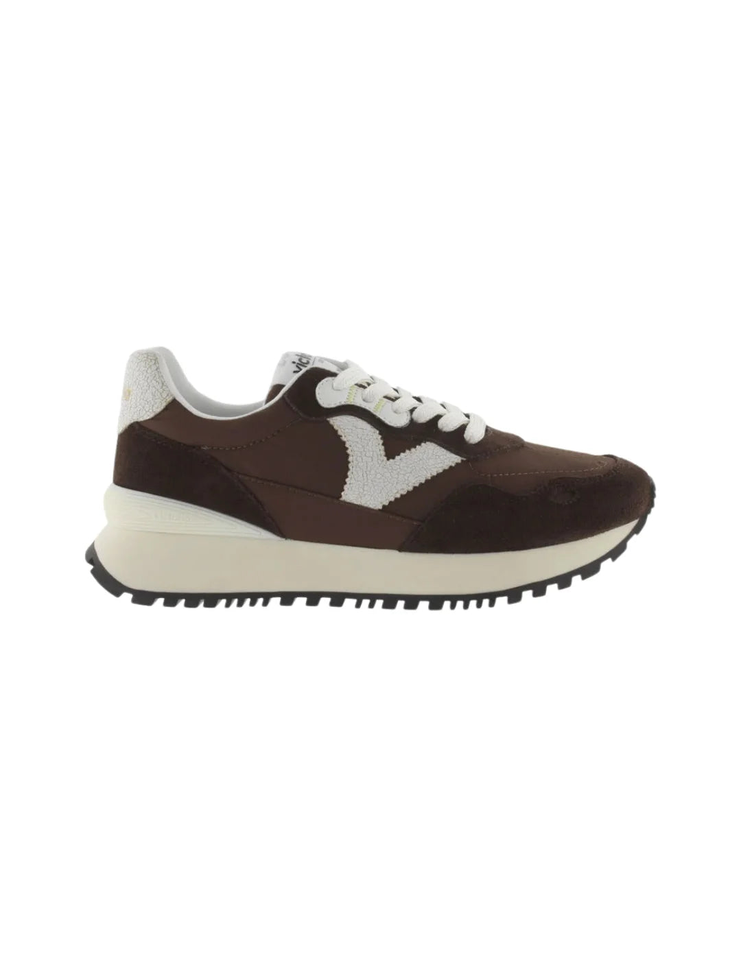 Zapatilla Victoria Viento Chocolate | Bicos de Fío
