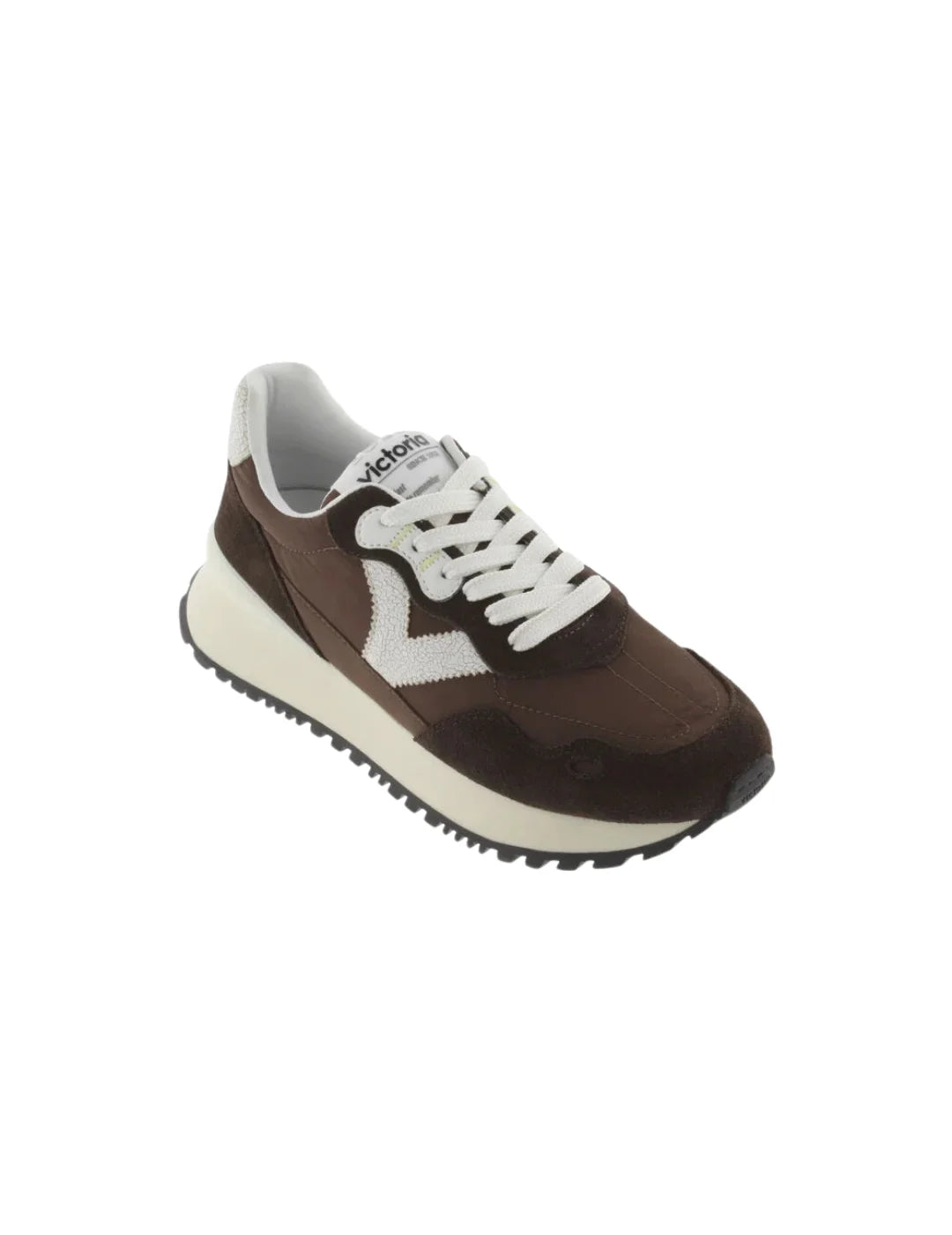 Zapatilla Victoria Viento Chocolate | Bicos de Fío