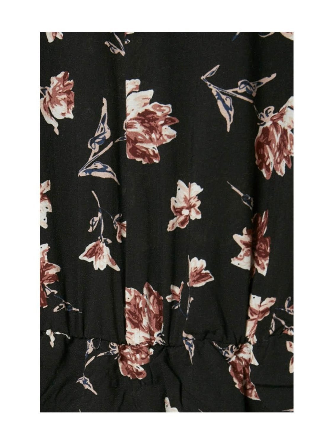 Vestido estampado ICHI X Blake - Bicos de Fío