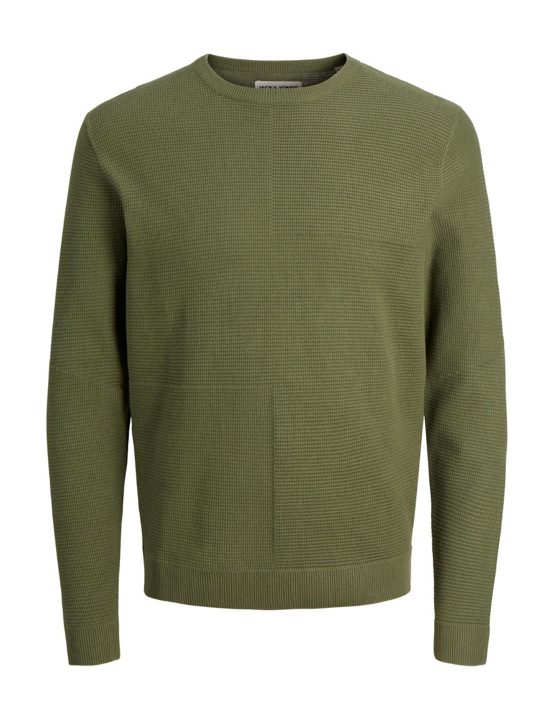 Jersey de punto para hombre verde Jack and Jones