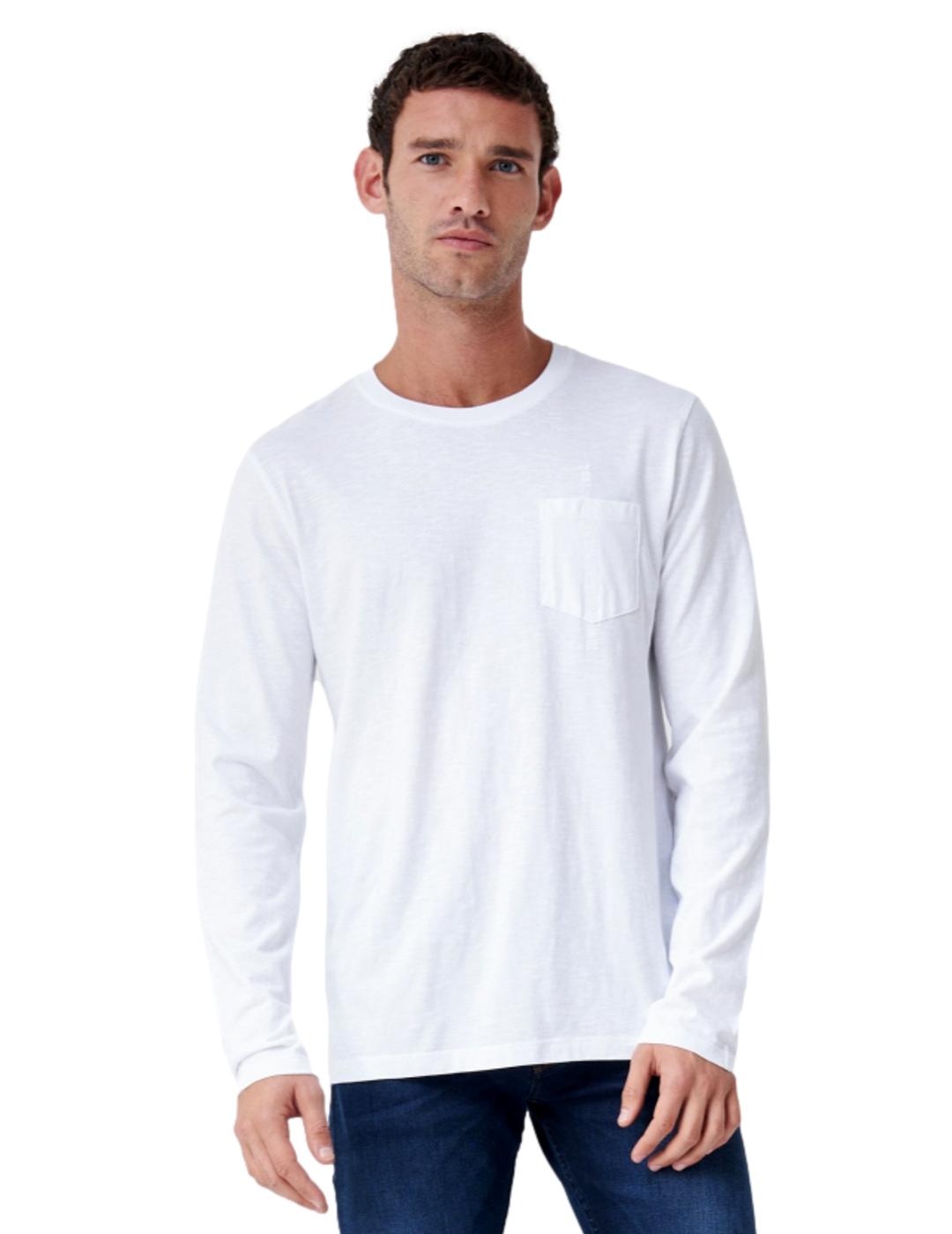 Camiseta de manga larga Salsa Blanco - Bicos de Fío