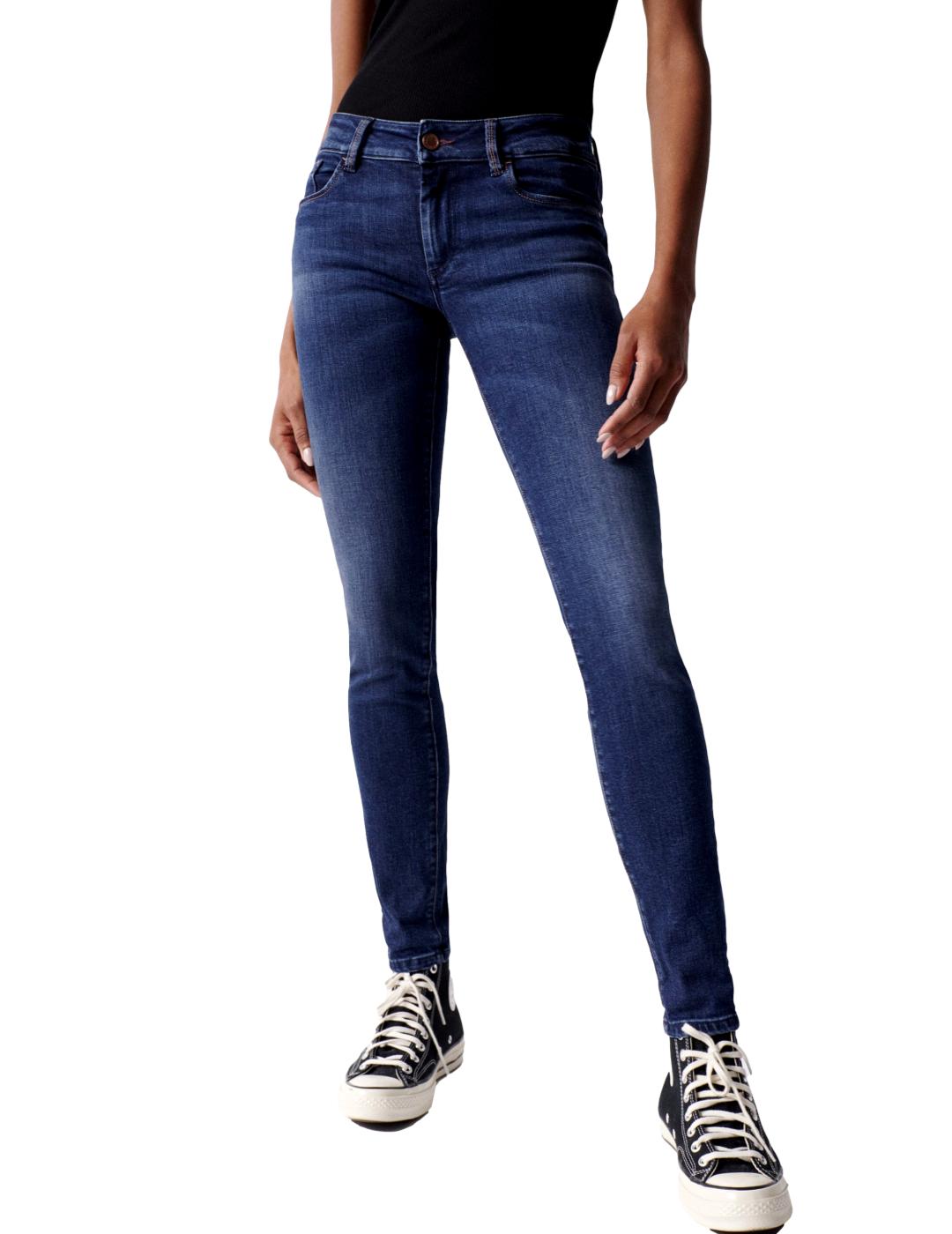 Salsa jeans Vaqueros Shape Up Push Up Slim Azul