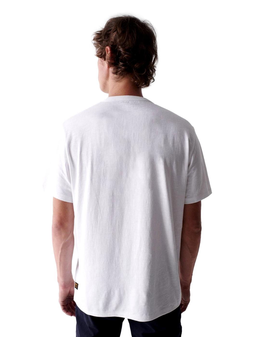 Camiseta con estampado frontal Salsa Blanco - Bicos de Fío
