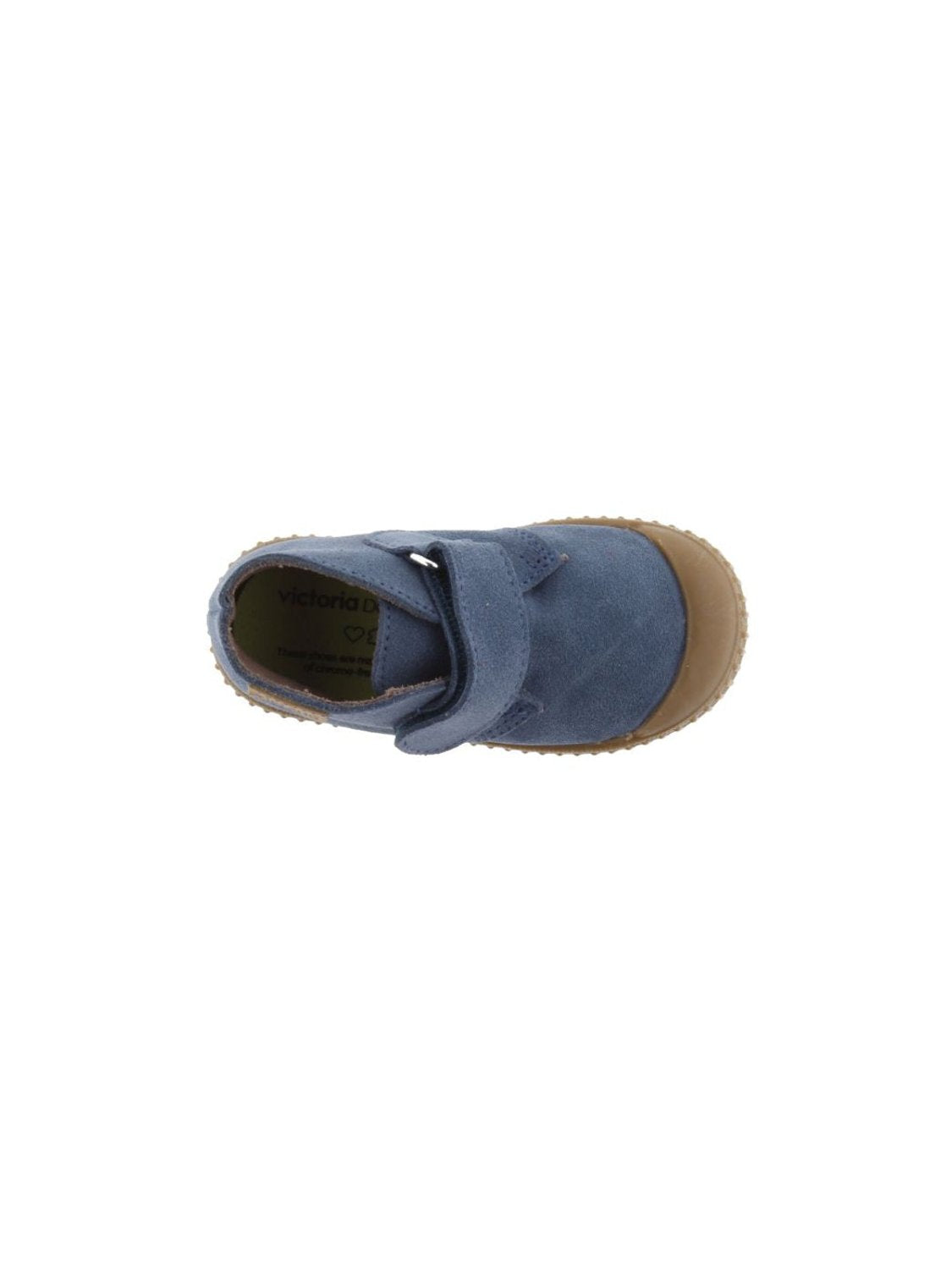 Zapatilla para niños con tiras Victoria Safari Azul - Bicos de Fío