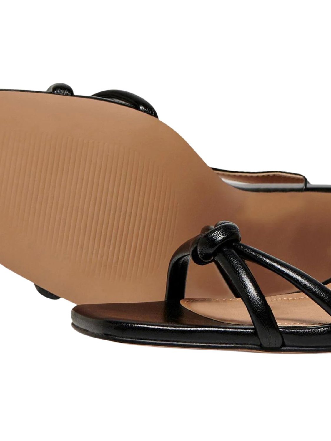Sandalia de tacón con tiras Only Onlalyx Negro - Bicos de Fío