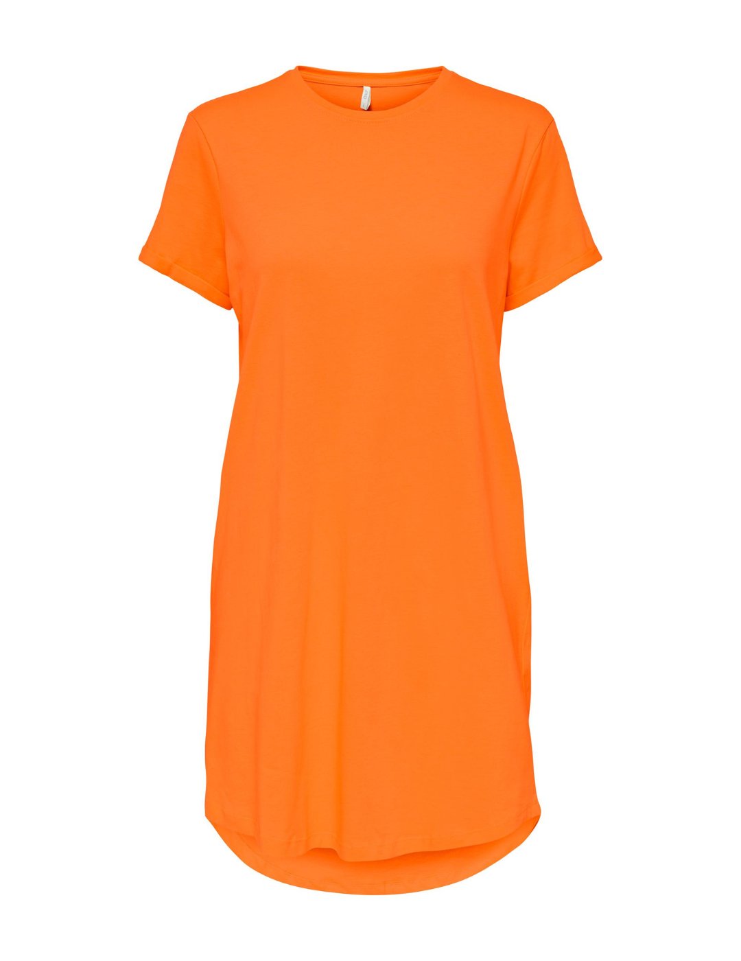 Vestido básico naranja Only May | Bicos de Fío