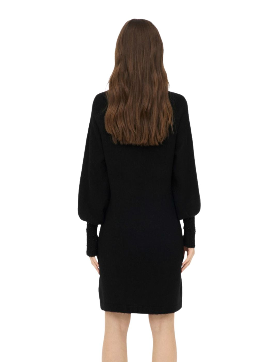 Vestido de punto Only Alexis Negro - Bicos de Fío