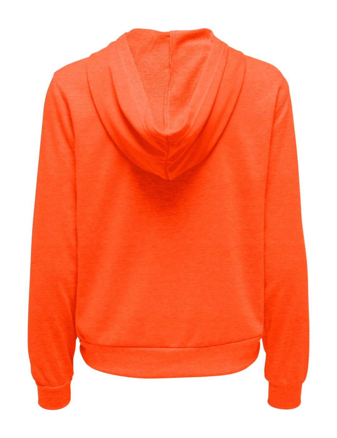 Sudadera con capucha Only Naranja - Bicos de Fío