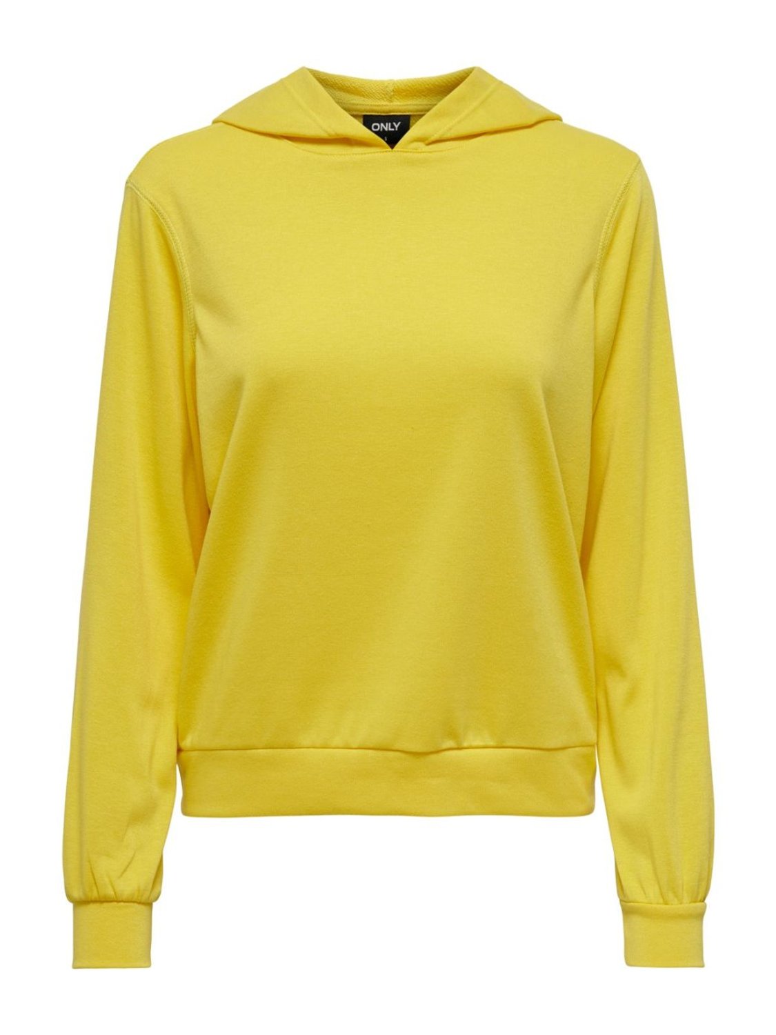 Sudadera con capucha amarilla Only - Bicos de Fío