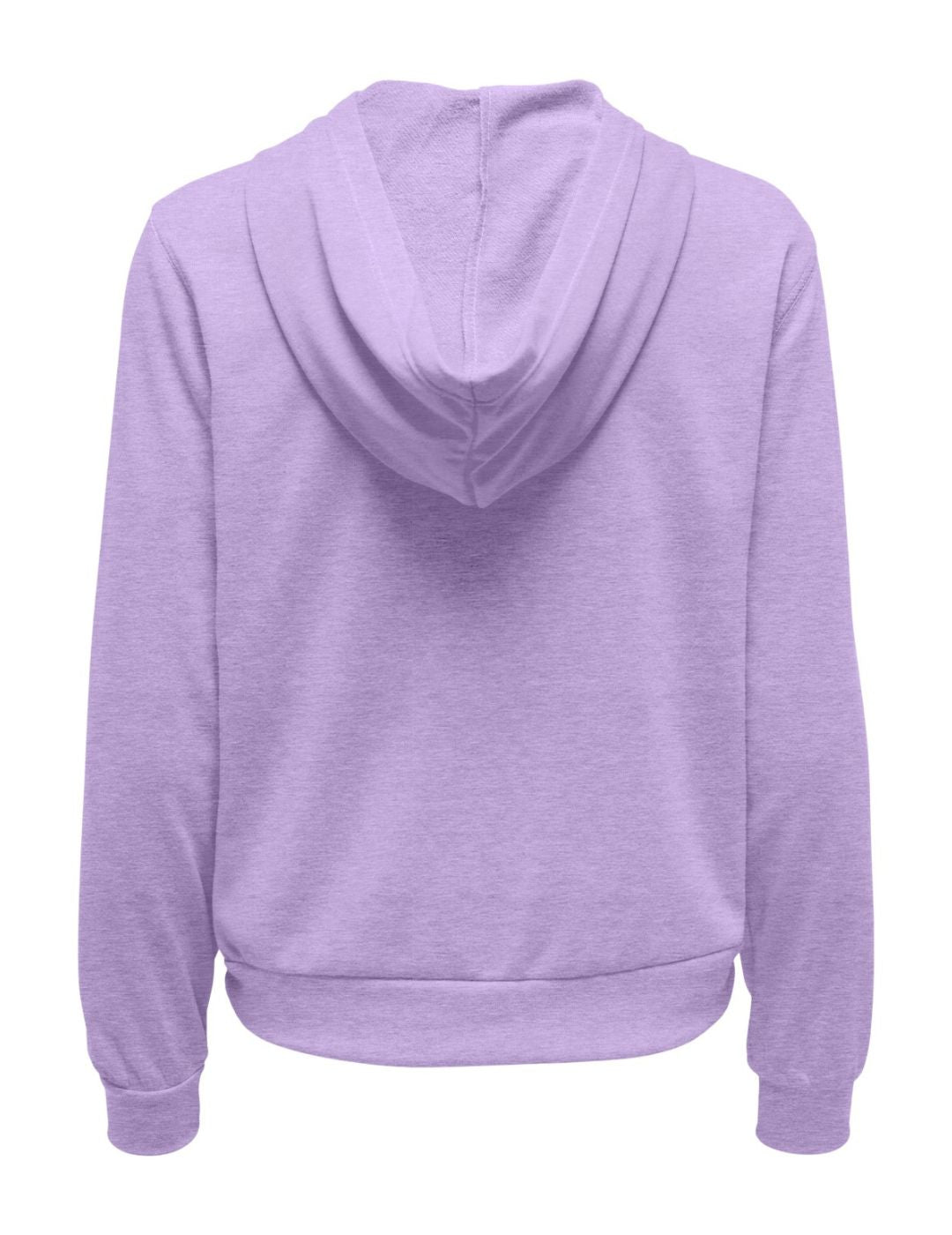 Sudadera con capucha violeta Only - Bicos de Fío