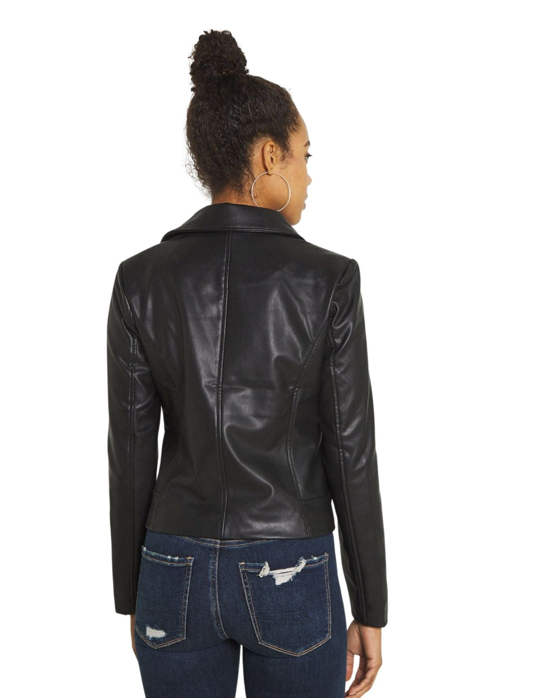 Biker Pieces Pcfoia Negro - Bicos de Fío