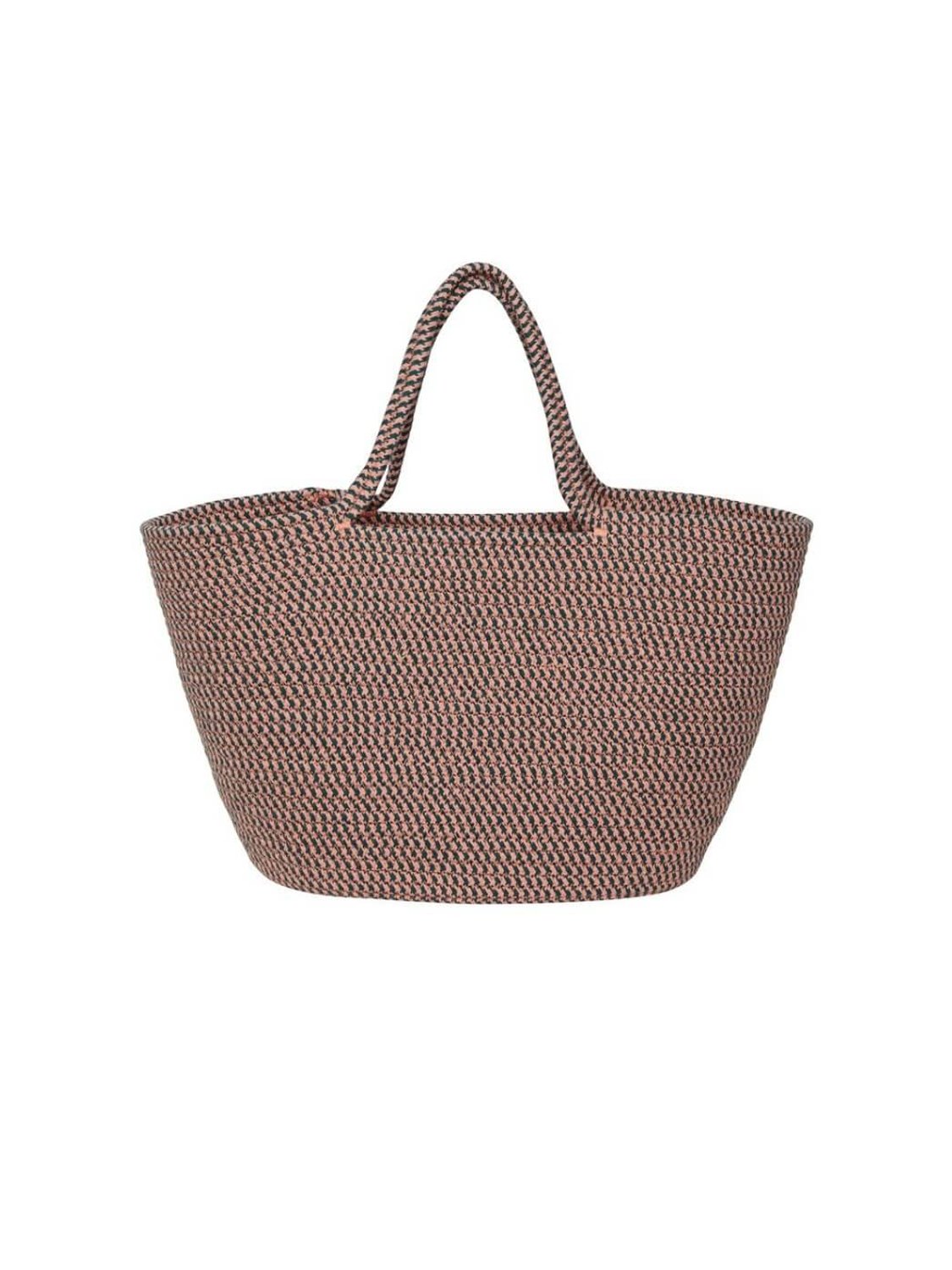 Bolso capazo marrón Pieces | Bicos de Fío