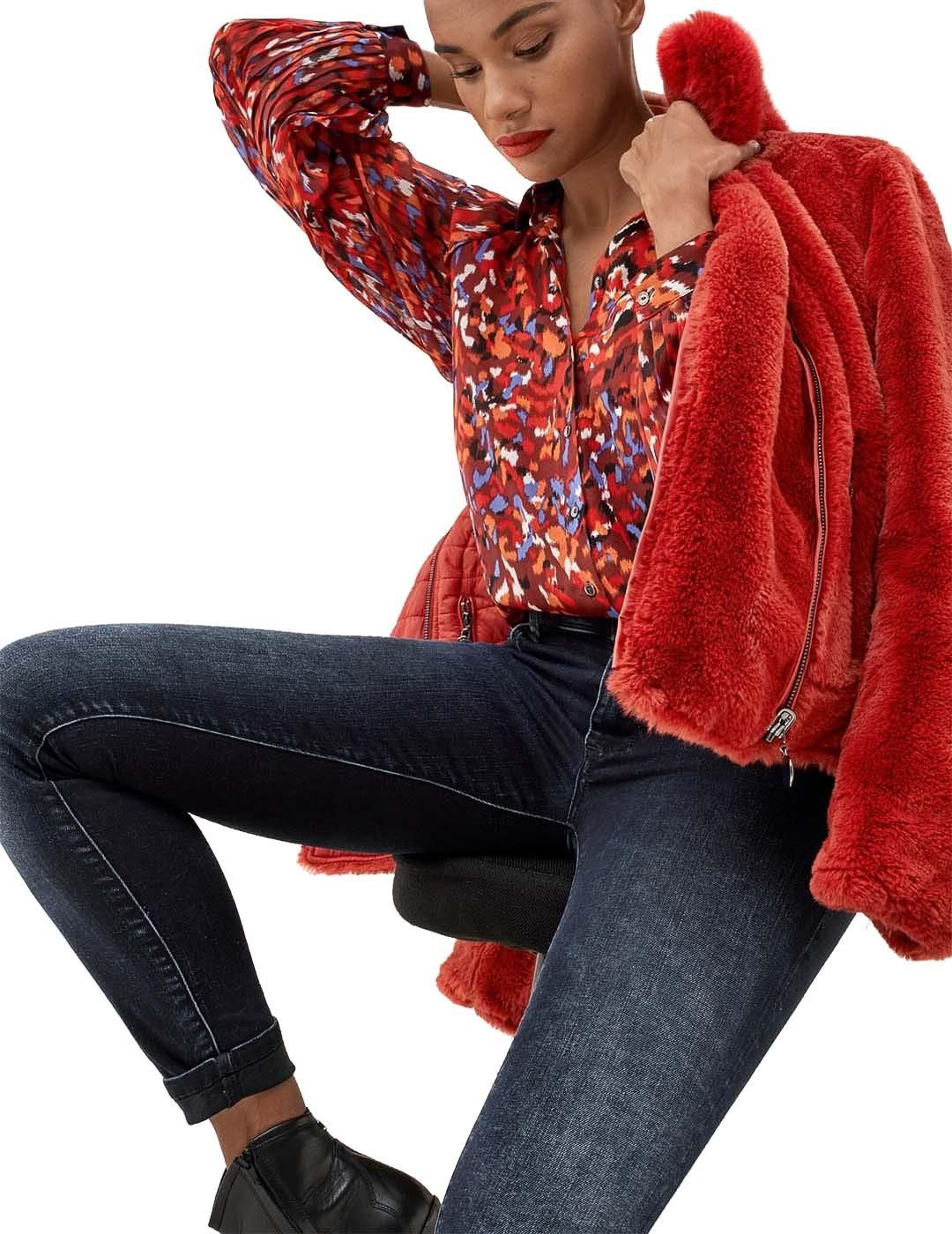 Vaqueros Salsa Jeans Push Up Wonder Skinny con brillo - Bicos de Fío