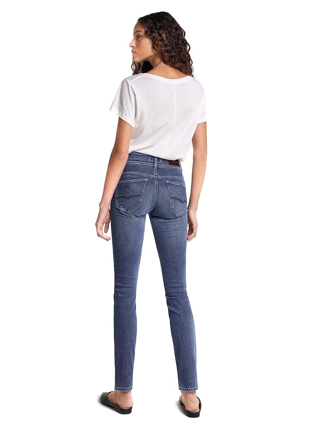 Vaqueros Salsa Jeans Push In Secret Slim - Bicos de Fío