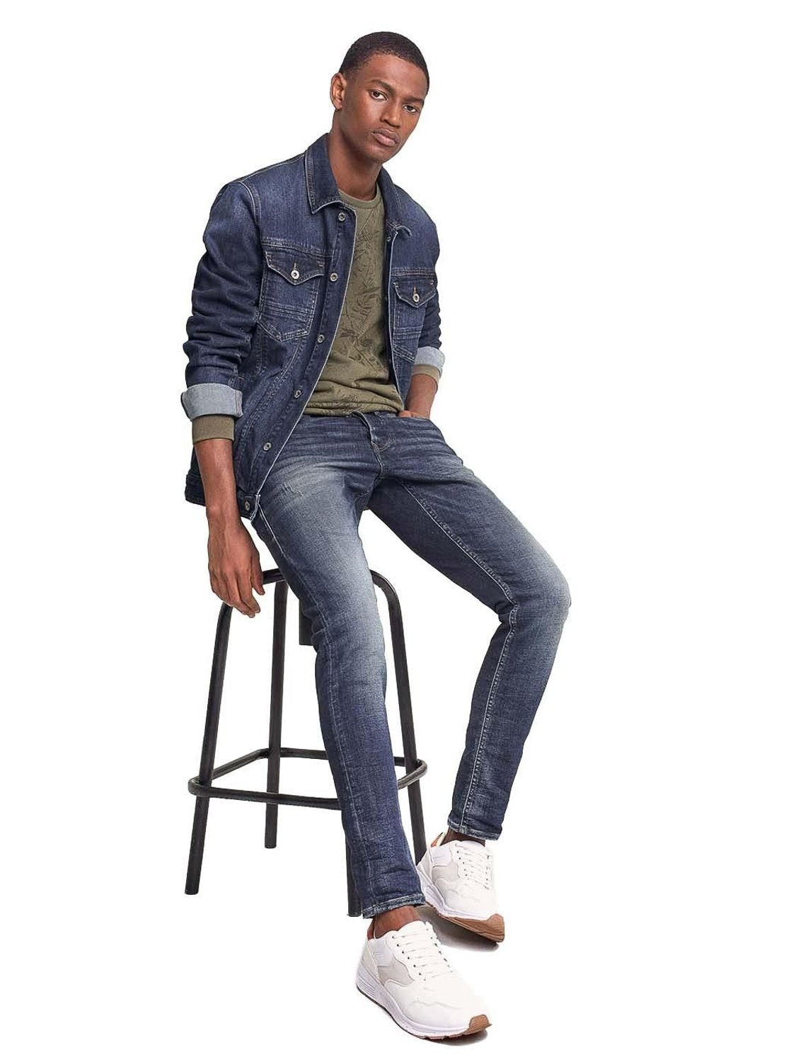 Vaqueros Salsa Jeans Skinny Clash Premium - Bicos de Fío