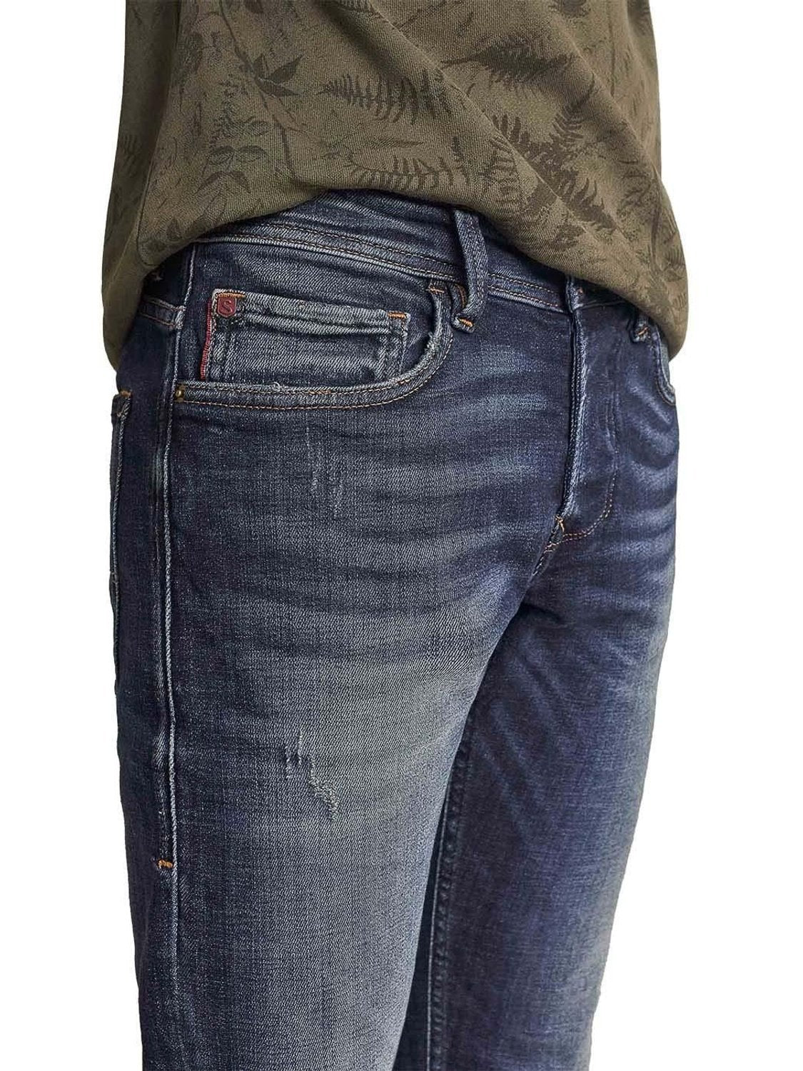 Vaqueros Salsa Jeans Skinny Clash Premium - Bicos de Fío