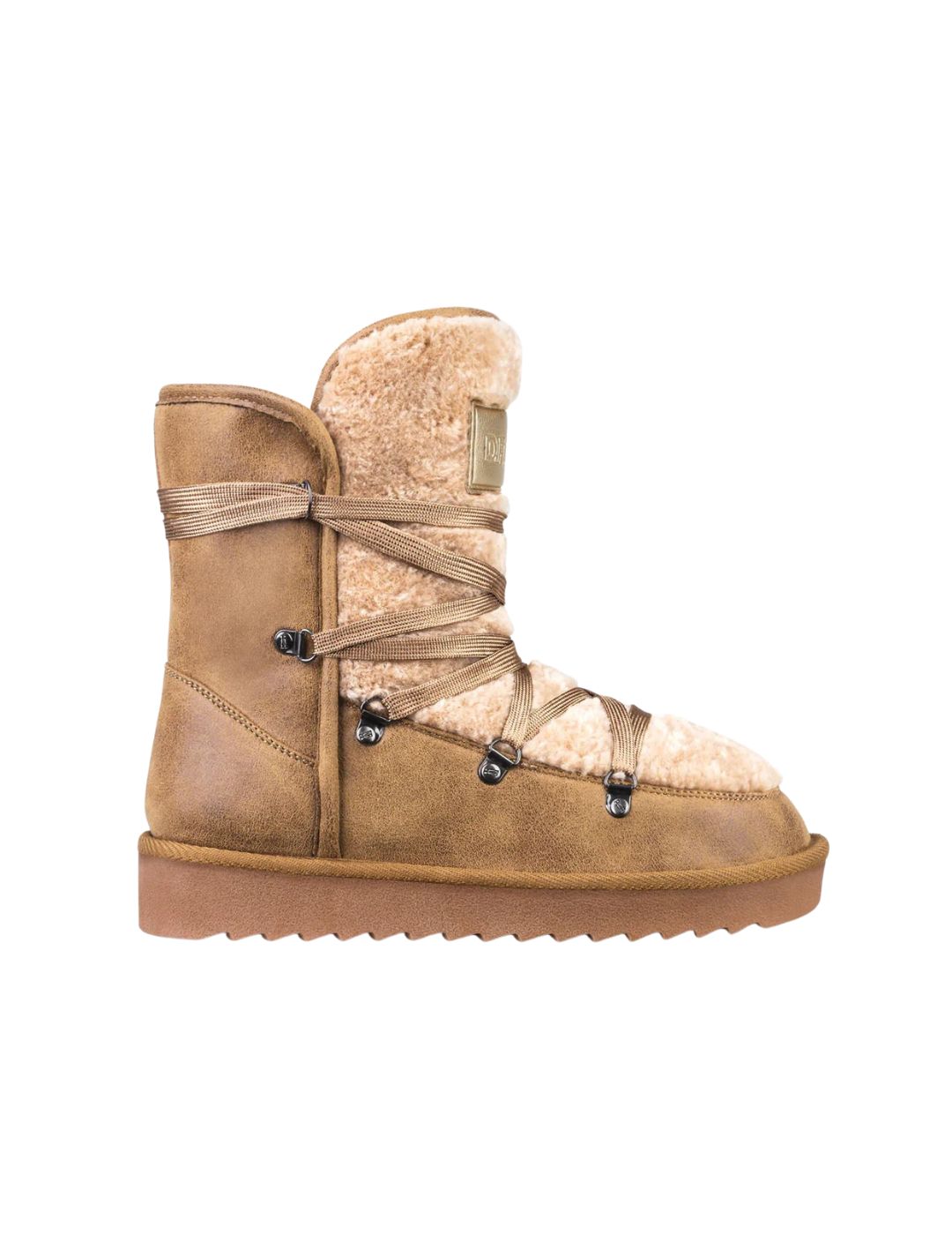 Bota australiana D.Franklin Nordic Fur Sand - Bicos de Fío