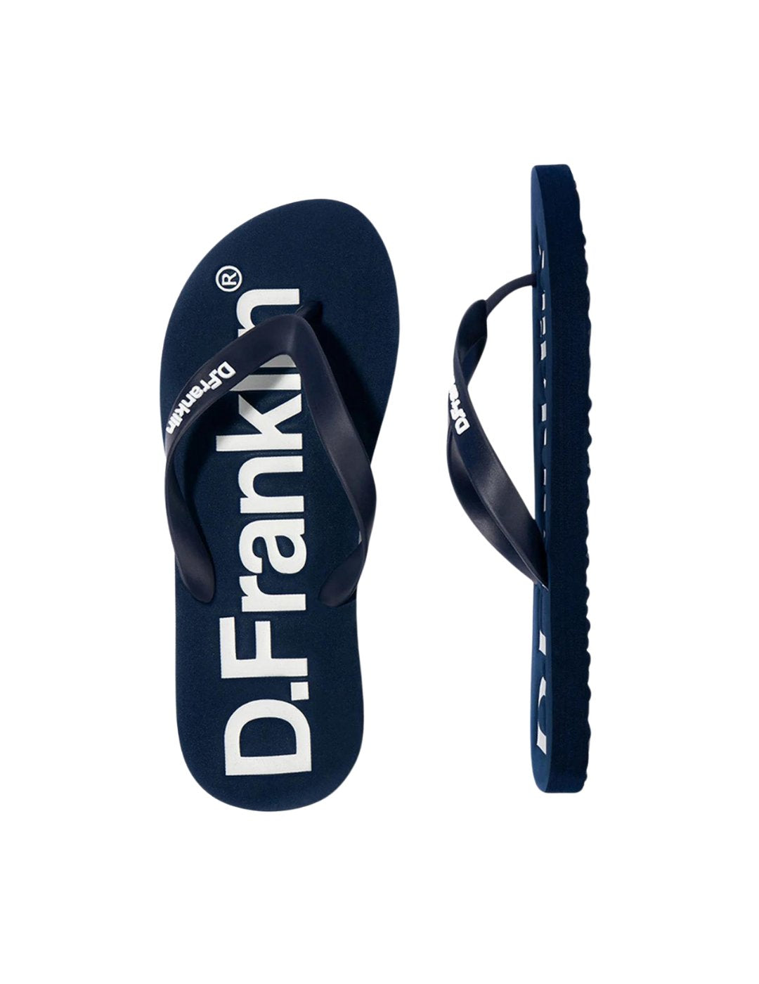 Sandalia Flip Flop Azul Marino D.Franklin | Bicos de Fío