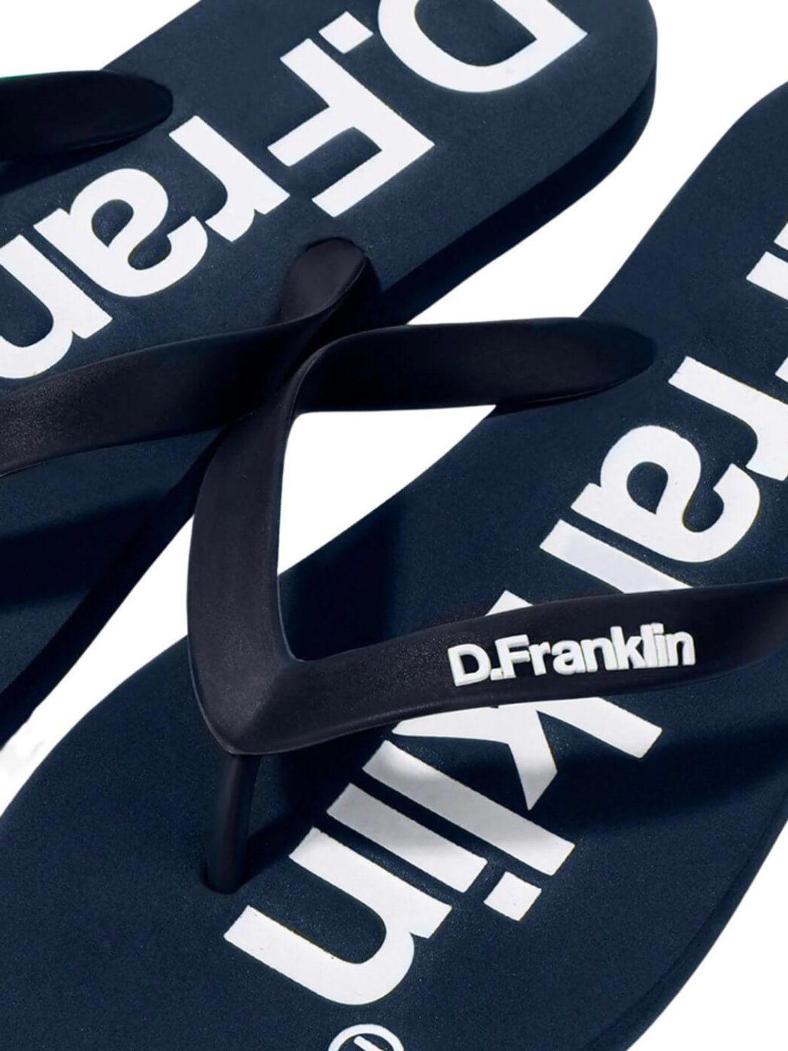 Sandalia Flip Flop Azul Marino D.Franklin | Bicos de Fío