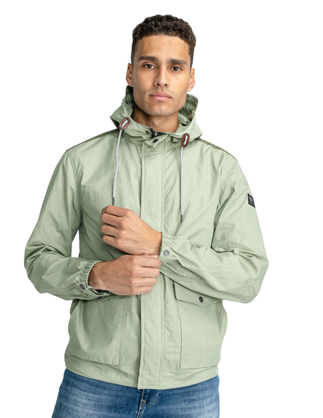 Chaqueta ligera verde Petrol Industries | Bicos de Fío