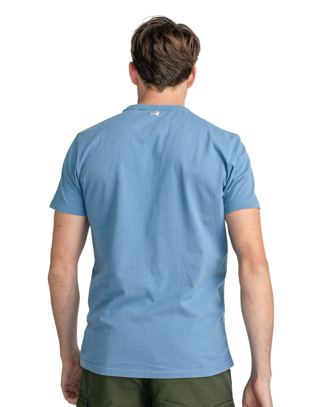 Camiseta azul para hombre Petrol Industries | Bicos de Fío