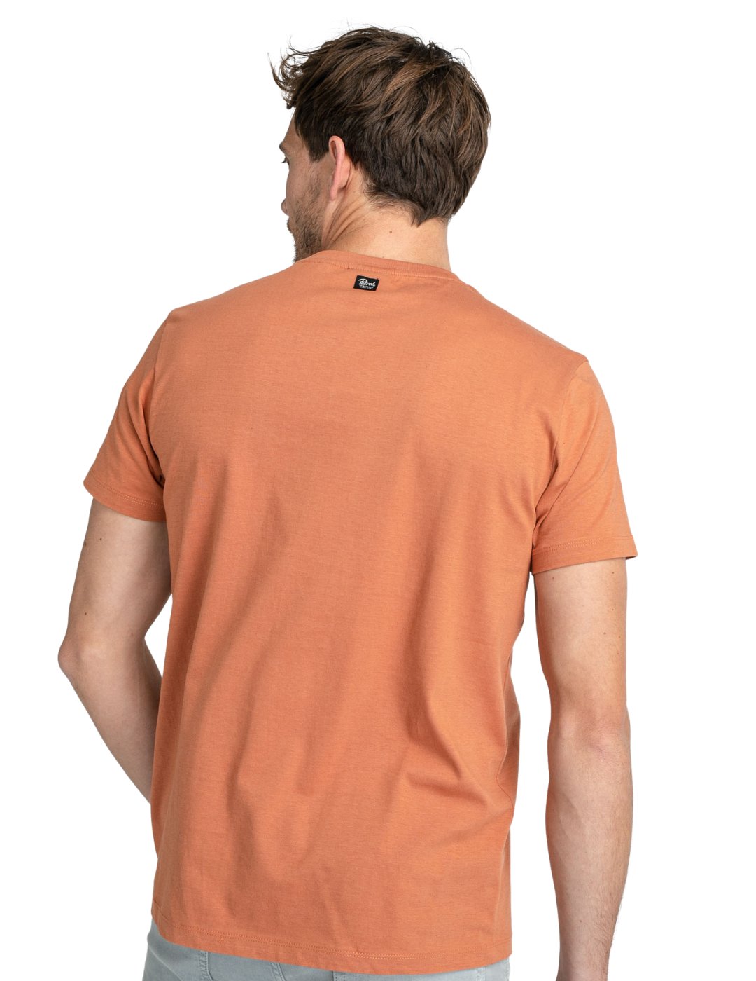 Camiseta naranja para hombre Petrol Industries | Bicos de Fío