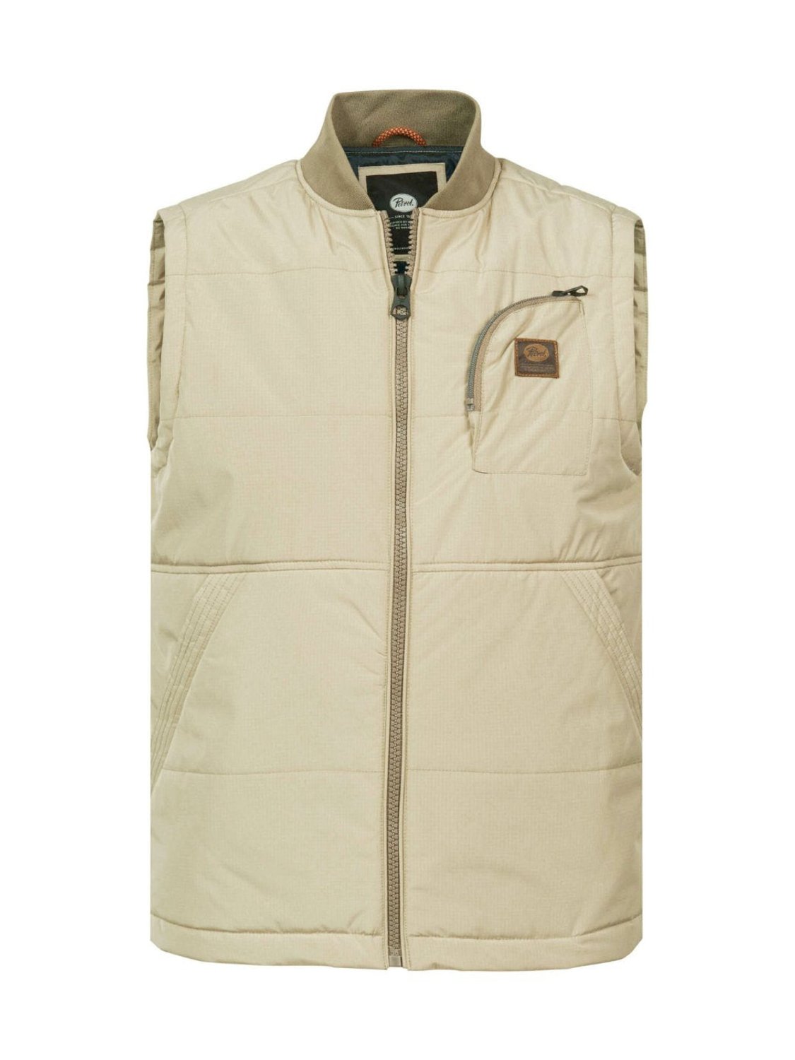 Chaleco con bolsillo Petrol Industries Beige | Bicos de Fío