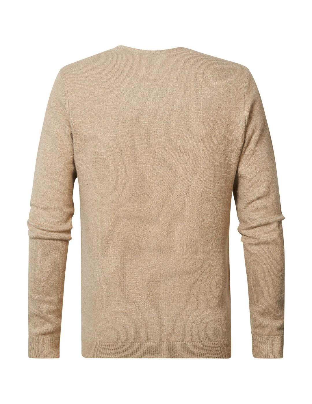 Jersey de punto Petrol Industries Beige - Bicos de Fío