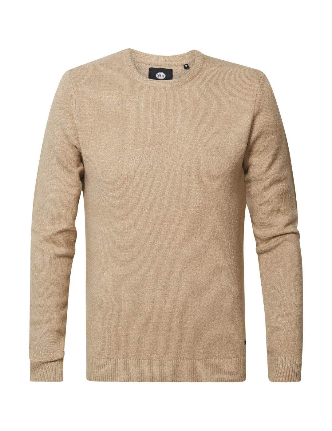 Jersey de punto Petrol Industries Beige - Bicos de Fío