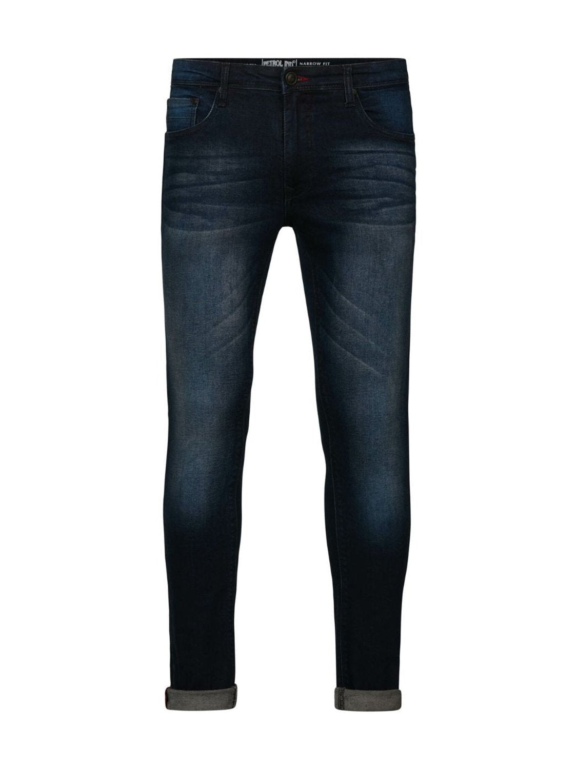 Vaqueros Petrol Industries Nash Azul Oscuro - Bicos de Fío