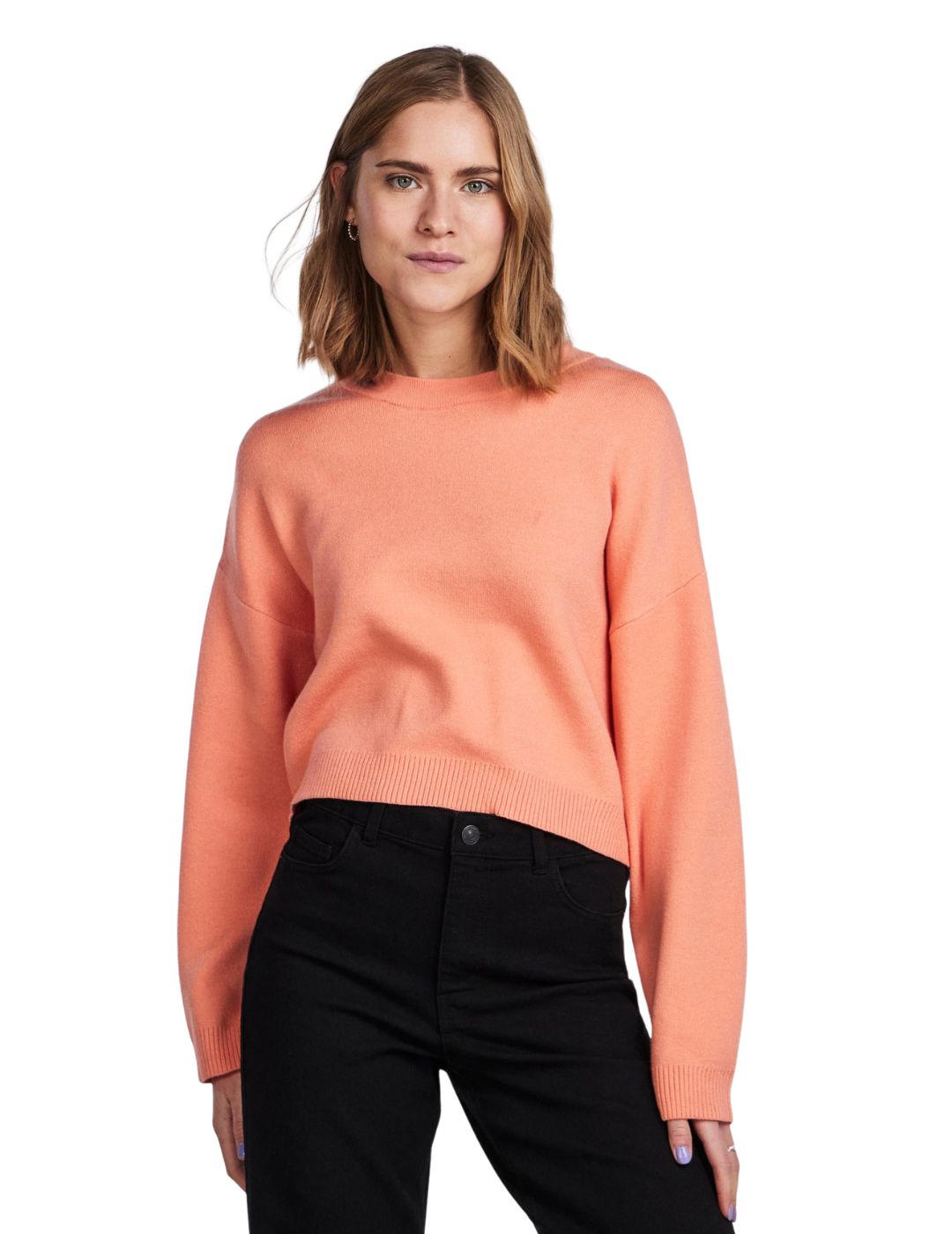 Jersey de punto Pieces Pchesa Coral - Bicos de Fío