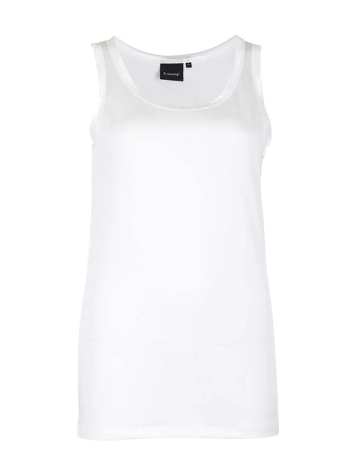 Top B.YOUNG Lane s/m Blanco - Bicos de Fío