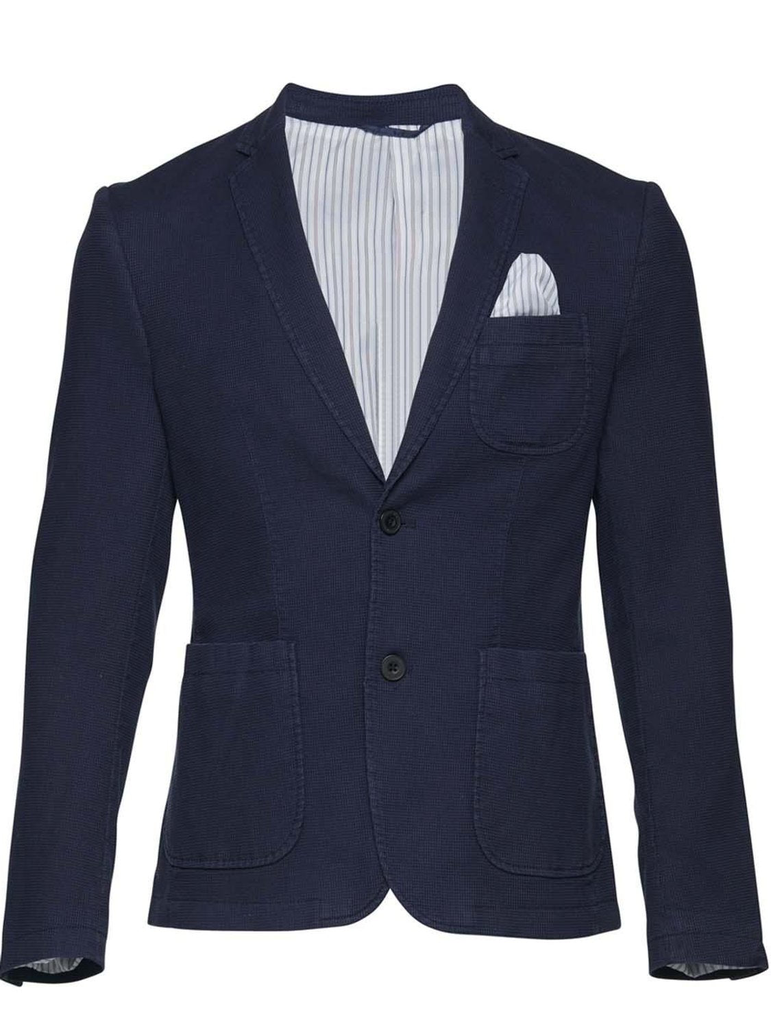 Blazer Casual Friday Azul Marino - Bicos de Fío