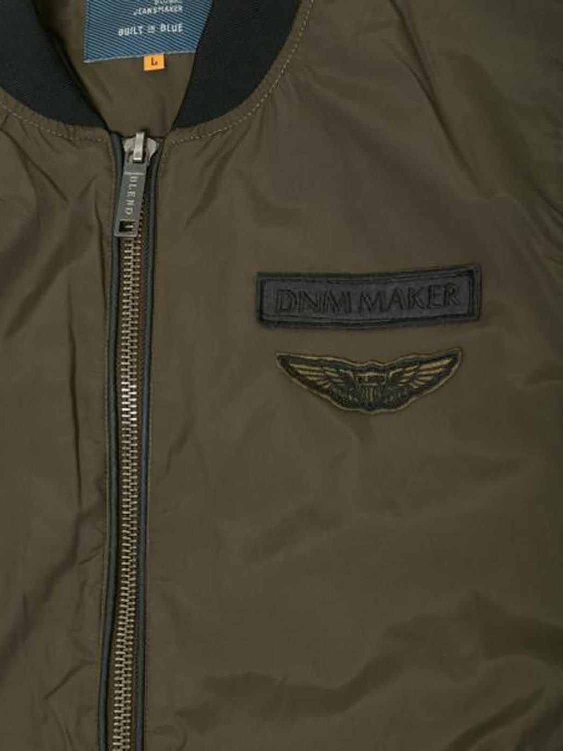 Bomber BLEND Jeans Maker Khaki - Bicos de Fío
