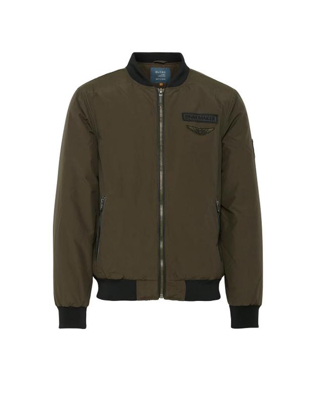 Bomber BLEND Jeans Maker Khaki - Bicos de Fío