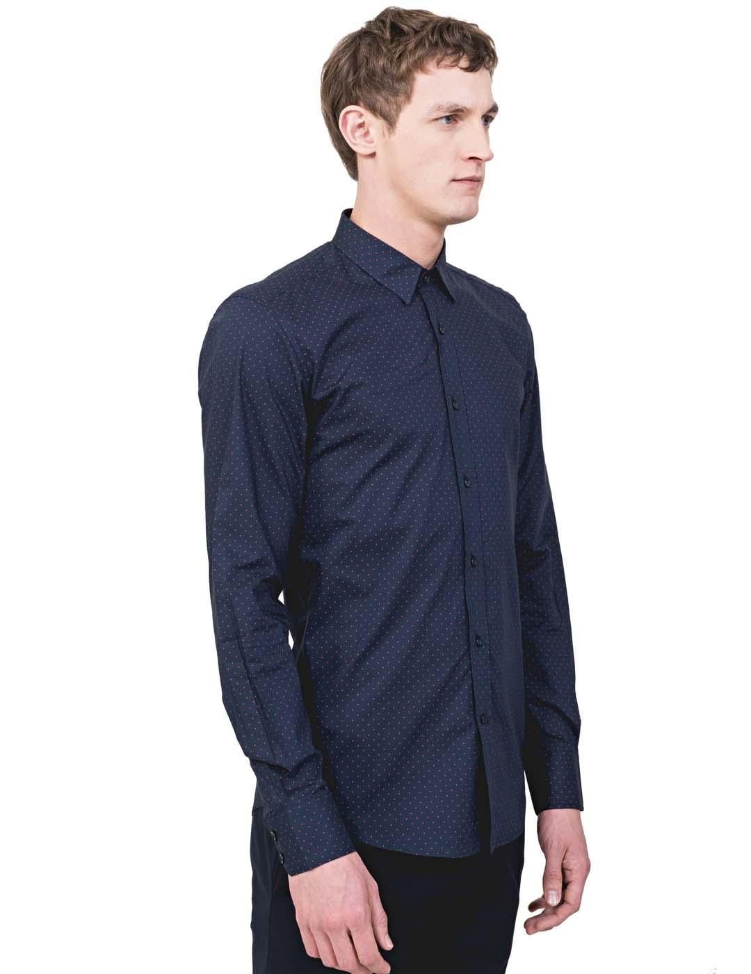 Camisa ANTONY MORATO Azul Marino - Bicos de Fío