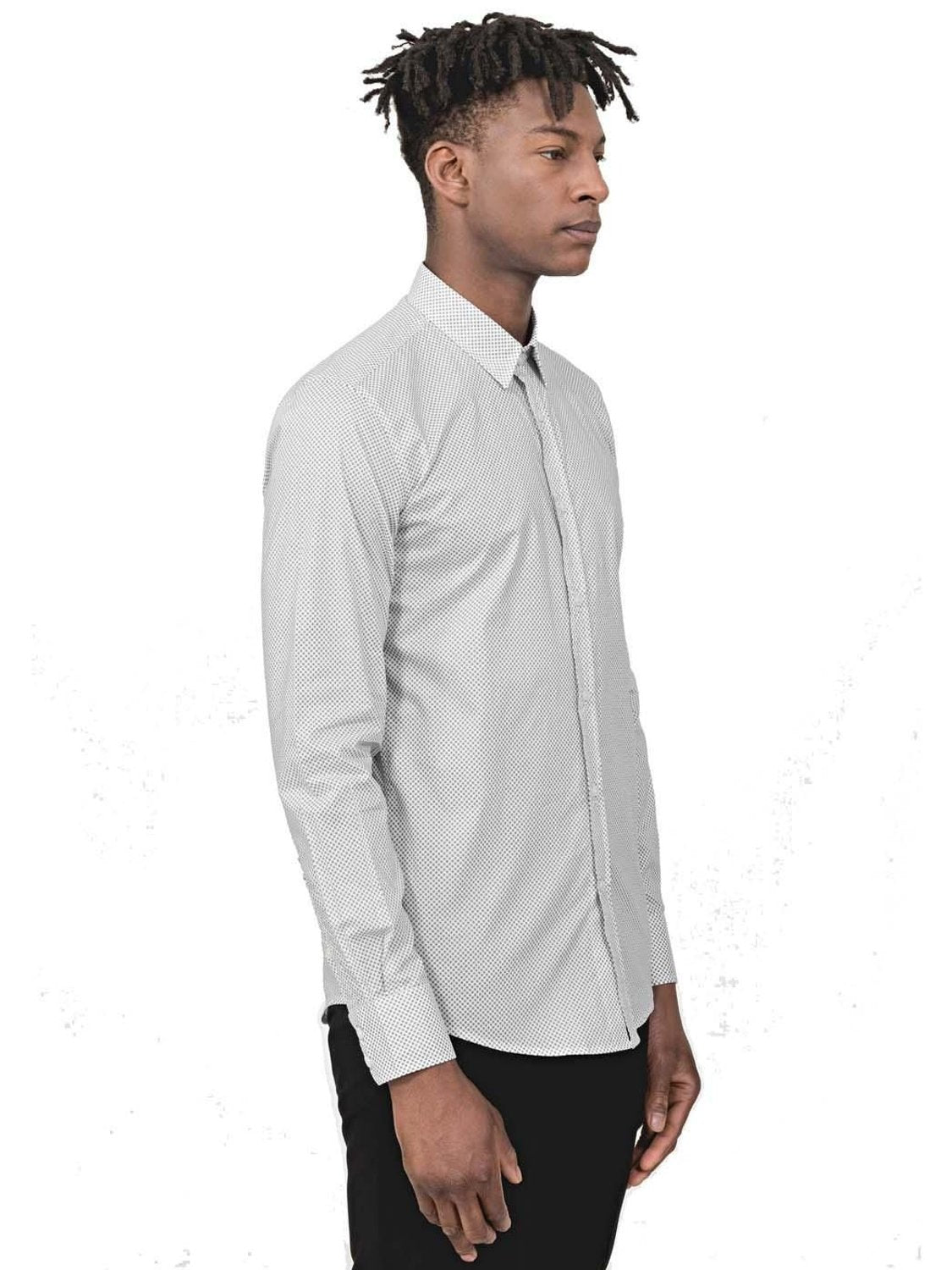 Camisa ANTONY MORATO Blanca Estampado - Bicos de Fío