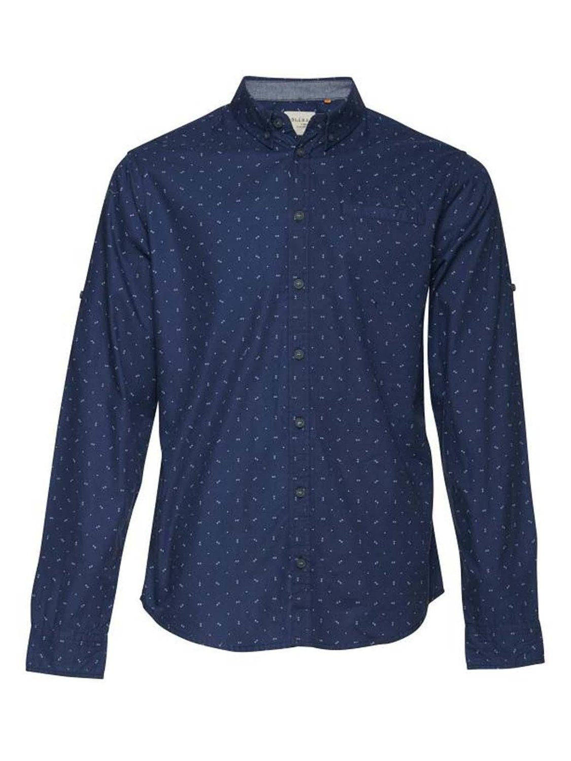 Camisa BLEND Azul Marino - Bicos de Fío