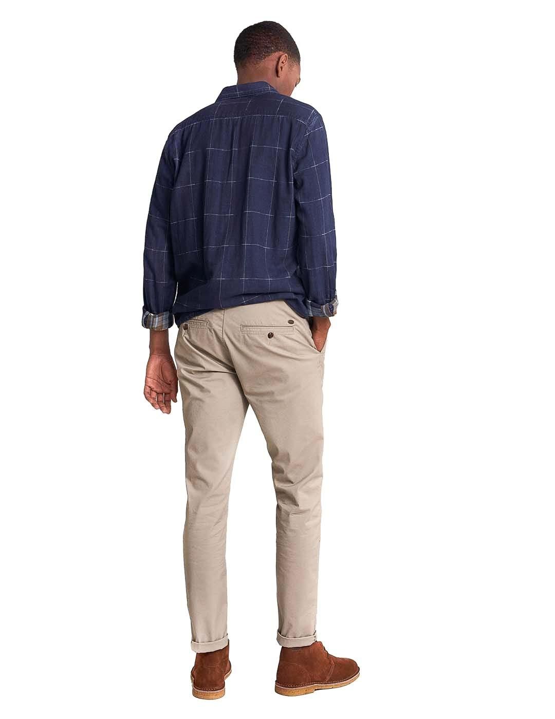Camisa Salsa Jeans Slim Fit Reversible Cuadros - Bicos de Fío