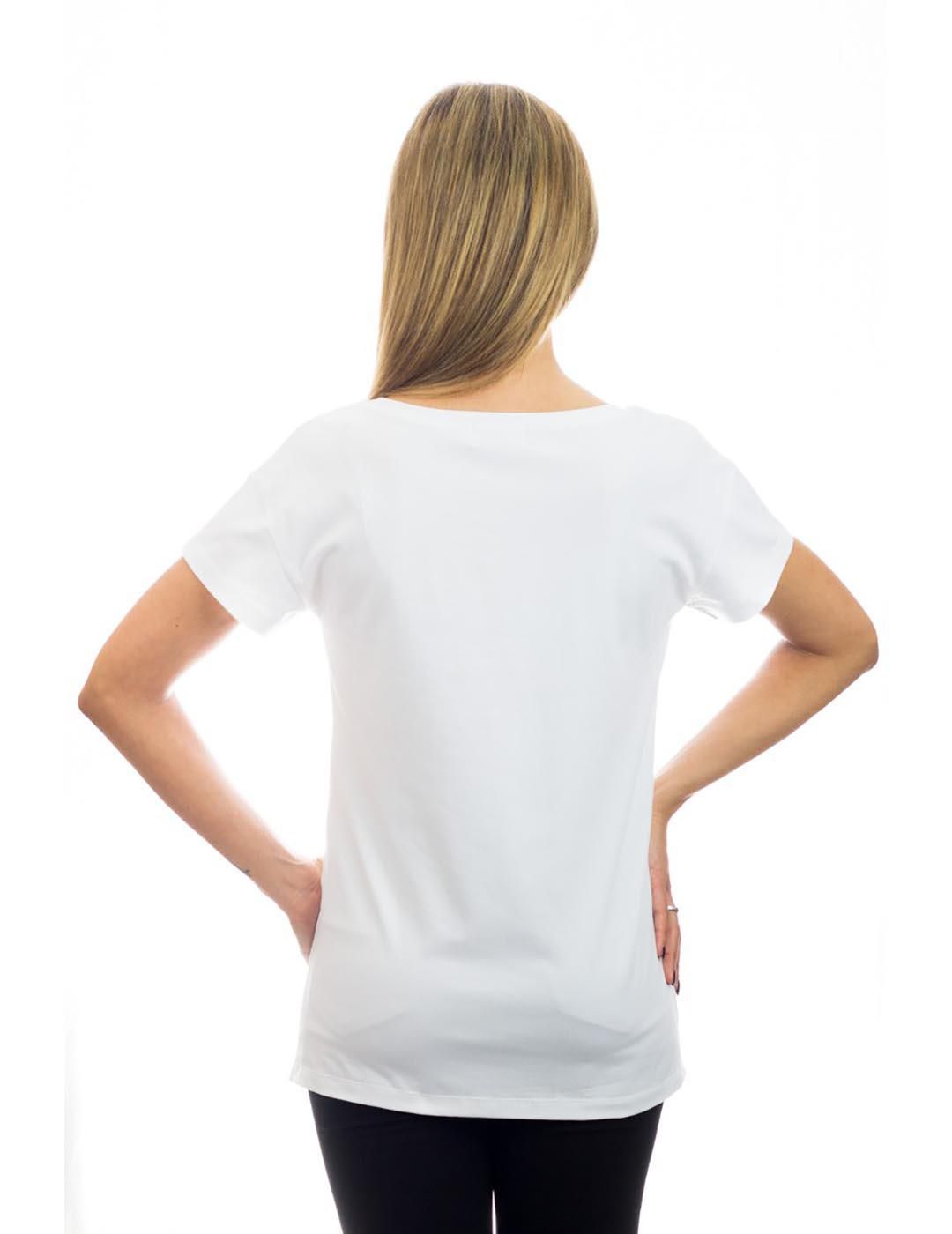 Camiseta ANIMOSA Brava Blanca - Bicos de Fío