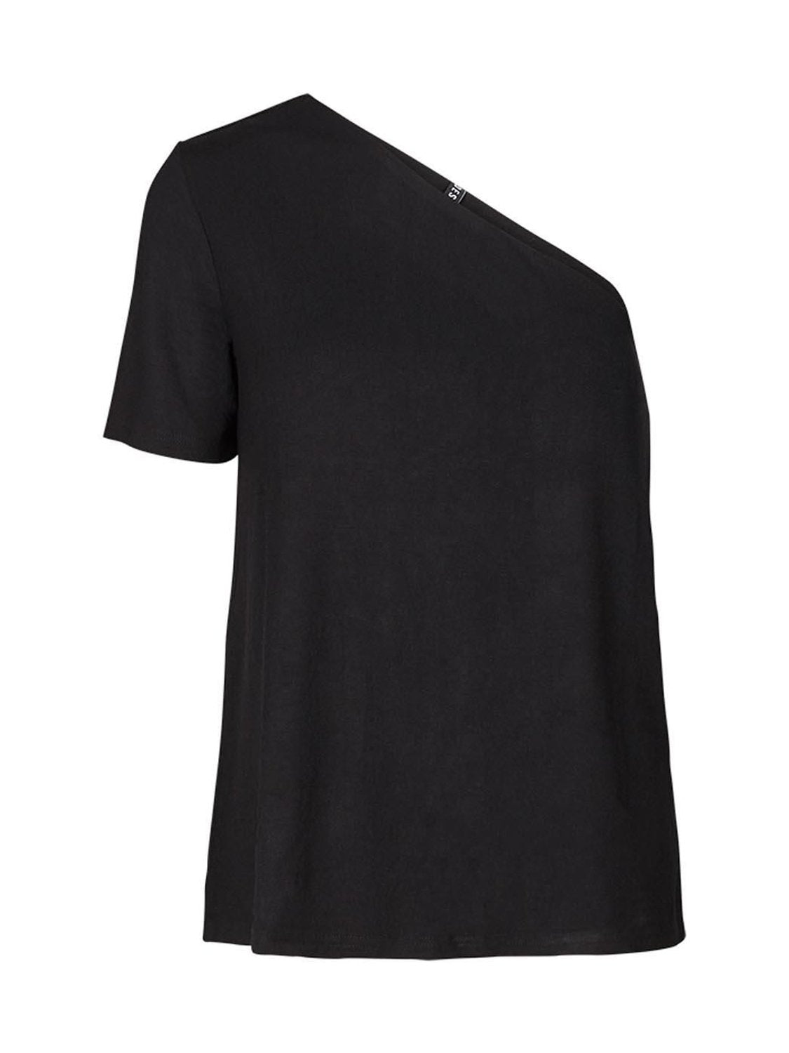 Camiseta Asimétrica DESIRES Mynthe Negro - Bicos de Fío